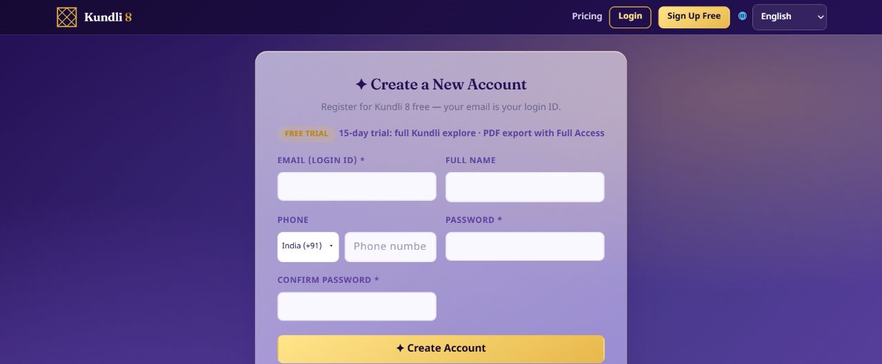 Worldwide registration
